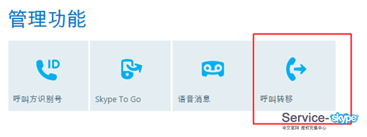 設(shè)置skype轉(zhuǎn)移
